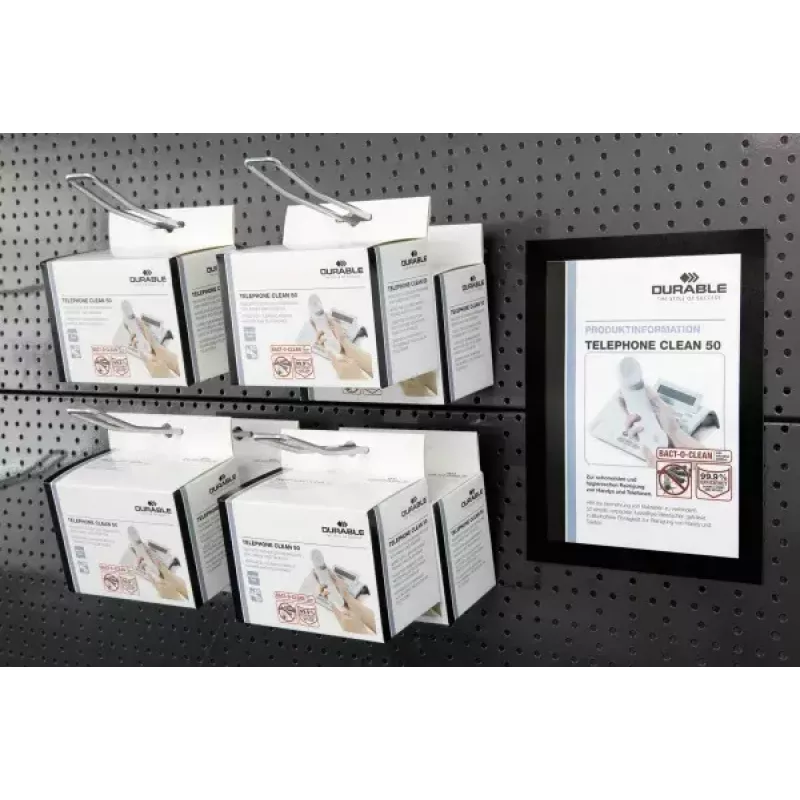 Magneetframe Durable DURAFRAME A5 zilver