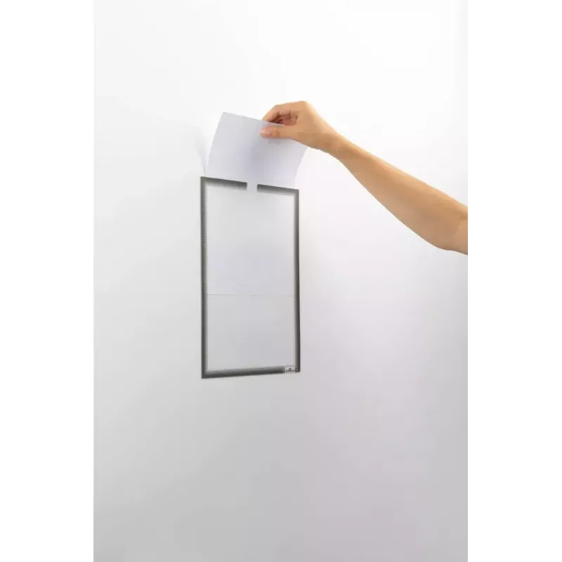 Documenthouder Durable 400657 A4 grijs 236x323 mm 5 stuks