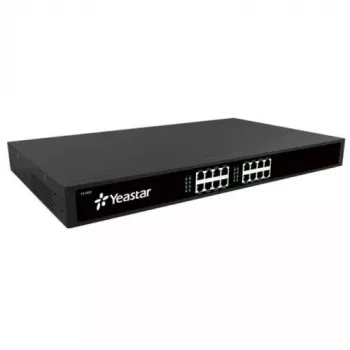 Yeastar TA1600 gateway/besturingseenheid 10 100 Mbit/s zwart rack 1U