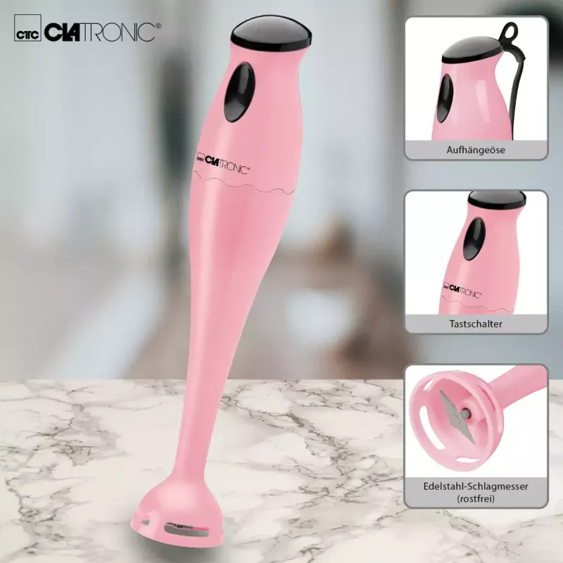Keukenmixer Clatronic 263922 roze