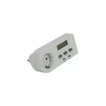 Energiekostenmeter REV 002580 — compact digitaal, wit