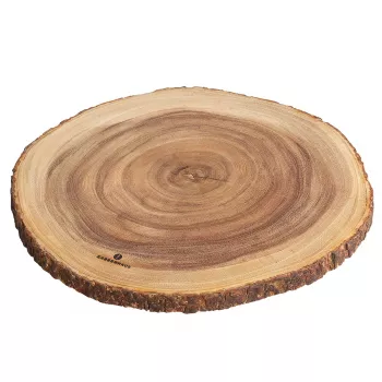Snijplank Zassenhaus 059083 rond hout 450x450x45 mm
