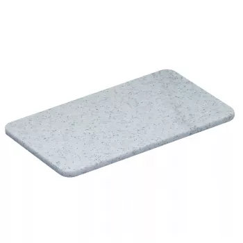 Snijplank Zassenhaus 060010 rechthoekig polyethyleen grijs