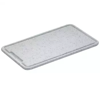 Snijplank Zassenhaus 060072 rechthoekig polyethyleen grijs