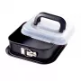 Bakvorm Kaiser 2300623009 zwart synthetisch 24x24x11mm