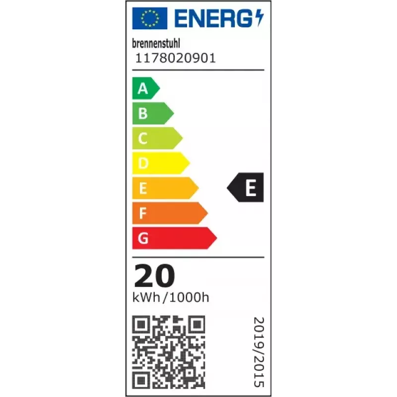 Flutlicht Brennenstuhl 1178020901 20W LED grijs IP44 PIR-sensor