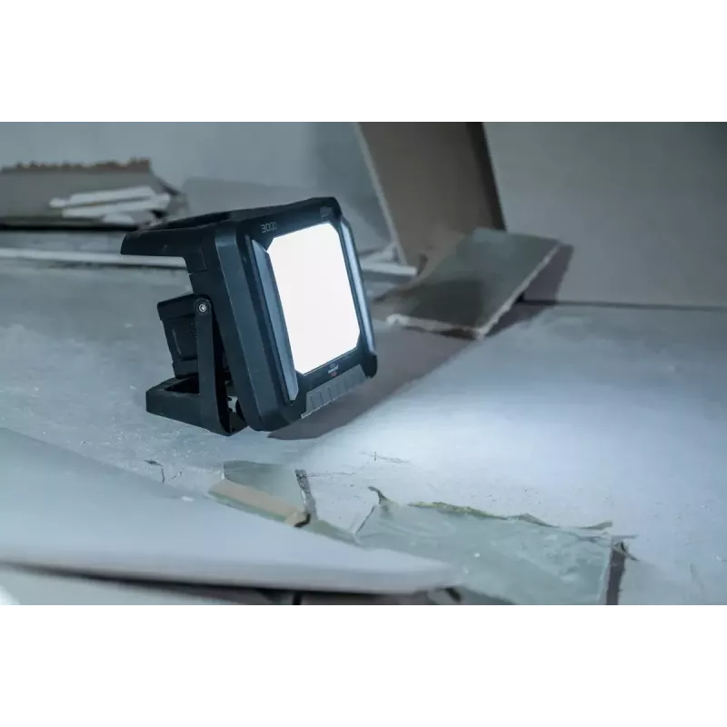 Vrijstaande werk lamp Brennenstuhl Multi accu 27 W LED 3150 lm zwart