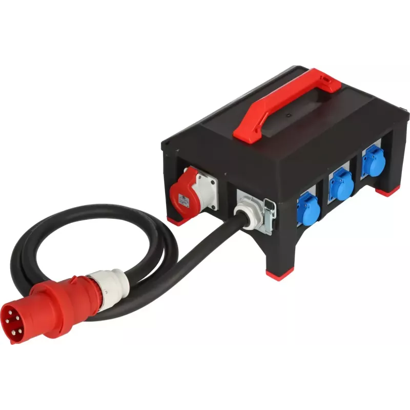 Stroomverdeeleenheid Brennenstuhl BSV 5-63A 9 AC-stopcontacten 400V 63A