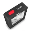 Digitale wekker Mebus 25801 zwart bol batterij AAA