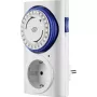Analoge timer REV 0025400103 WS – mechanische wandtimer, wit