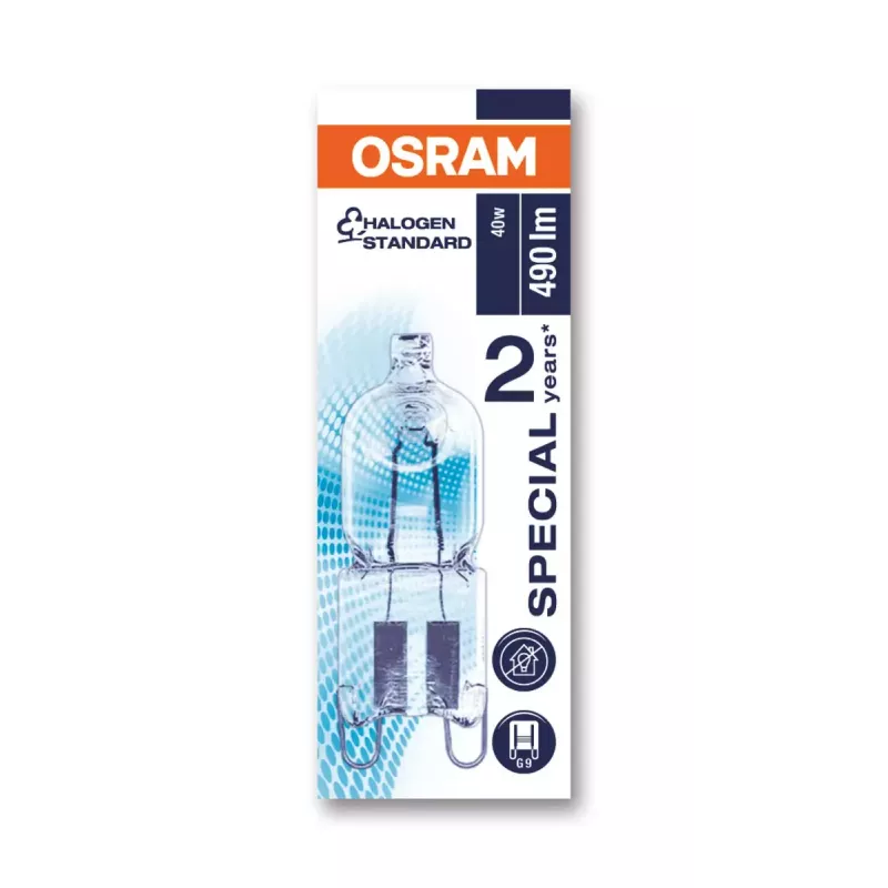 Osram HALOPIN OVEN 40 W 230 V G9 halogeenlamp warmwit