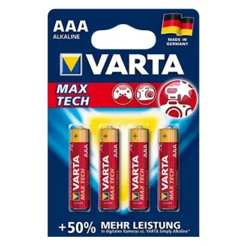 Eenmalige batterij Varta 04703110404 AAA alkaline