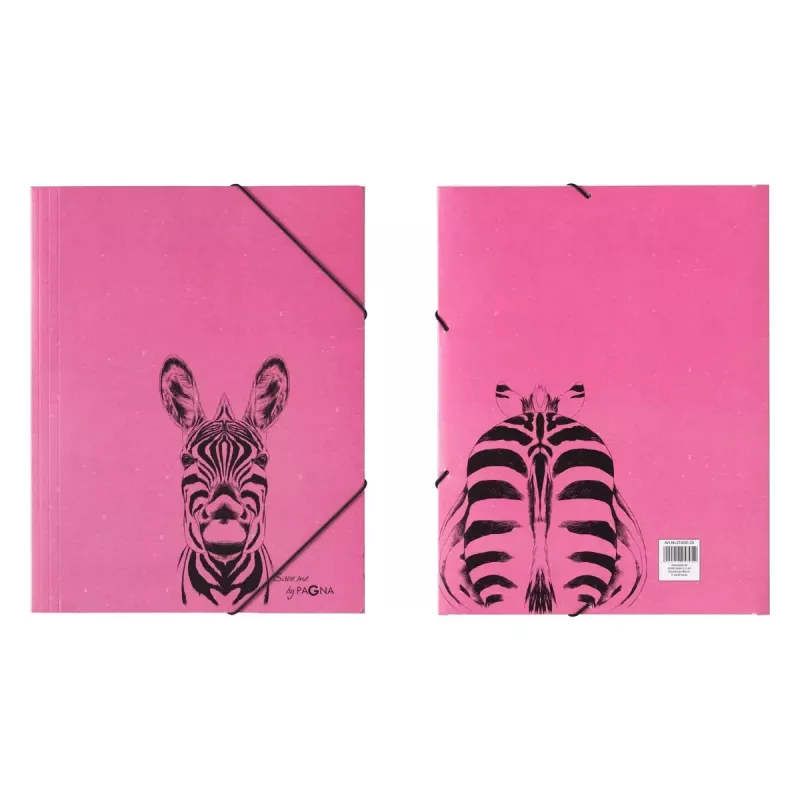 Kartonnen map Pagna Save me A4 fuchsia 21658-34