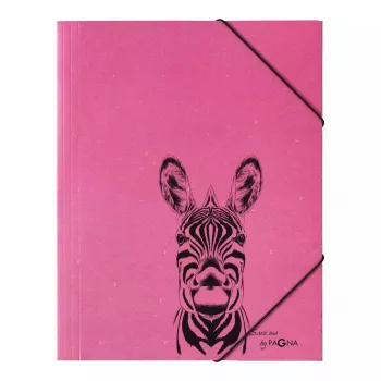 Kartonnen map Pagna Save me A4 fuchsia 21658-34