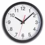 Kwartsuurwerk TFA-Dostmann 98.1077 rond zwart wit wand tafel