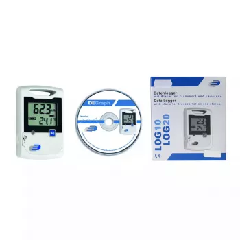 Elektronische omgevingsthermometer TFA-Dostmann LOG20