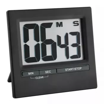 Digitale keukentimer TFA-Dostmann 38.2013.01 zwart