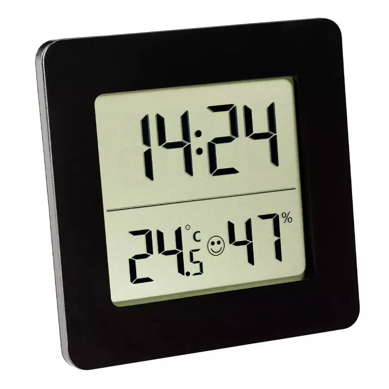 Indoor elektronische hygrometer TFA-Dostmann 30.5038 zwart