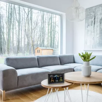 TFA-Dostmann 35.1140.01 Spring Breeze draadloos weerstation, zwart