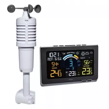 TFA-Dostmann 35.1140.01 Spring Breeze draadloos weerstation, zwart