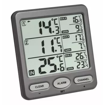 TFA-Dostmann 30.3062 binnen-/buitentemperatuursensor vrijstaand draadloos