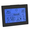 Binnen-/buitenthermometer hygrometer TFA-Dostmann Horizon zwart