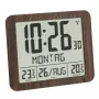 Digitale wekker TFA-Dostmann 60.4518.08 hout LCD 433 MHz