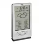 Elektronische omgevingsthermometer TFA-Dostmann 35.1162.54 binnen/buiten zwart zilver