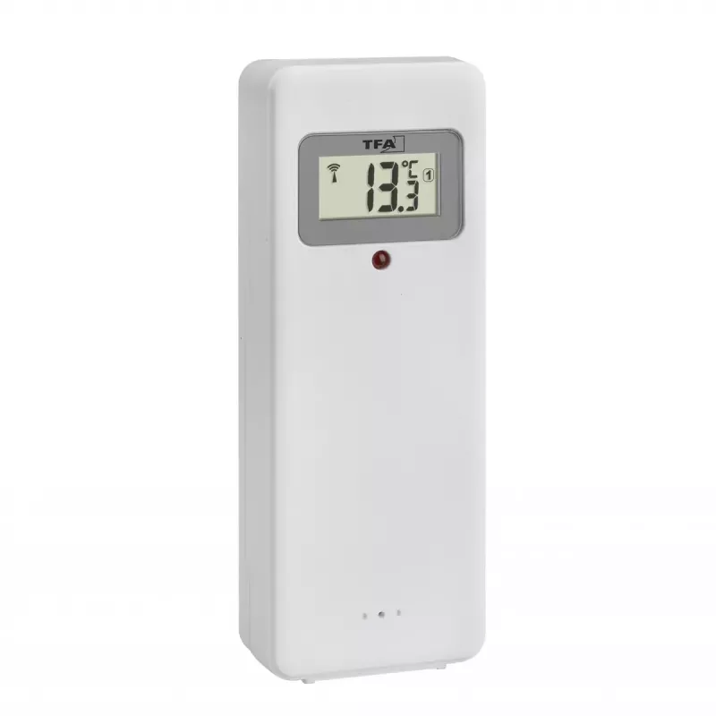 Digitale wekker TFA-Dostmann 60.4523.01 zwart LCD