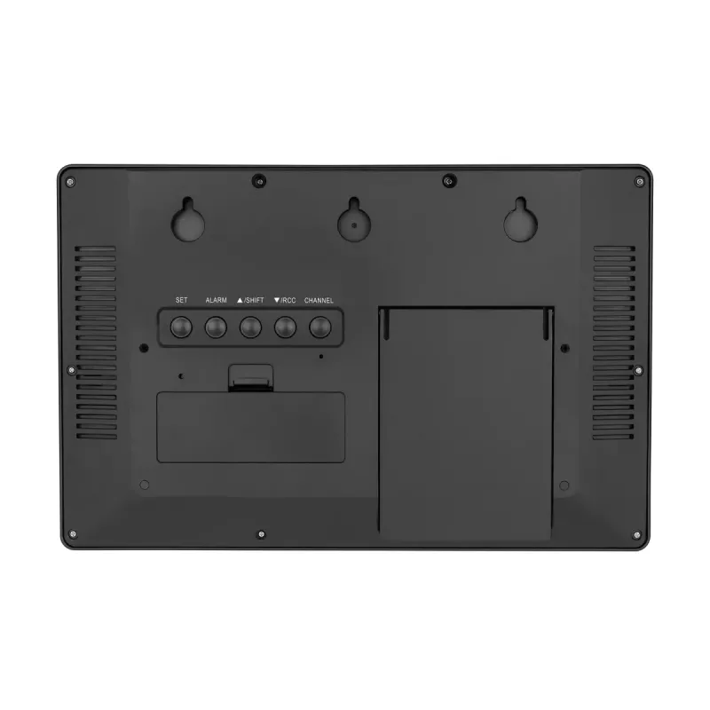 Digitale wekker TFA-Dostmann 60.4524.01 zwart LCD batterijgevoed