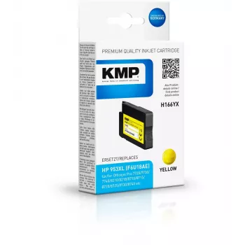 Inktcartridge KMP 1748,4009 compatibel hoge capaciteit geel