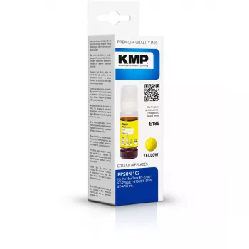 Inktcartridge KMP E185 compatibel geel