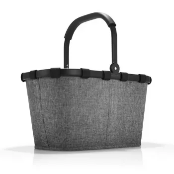 Boodschappenmand Reisenthel carrybag grijs 22L polyester 480x280mm