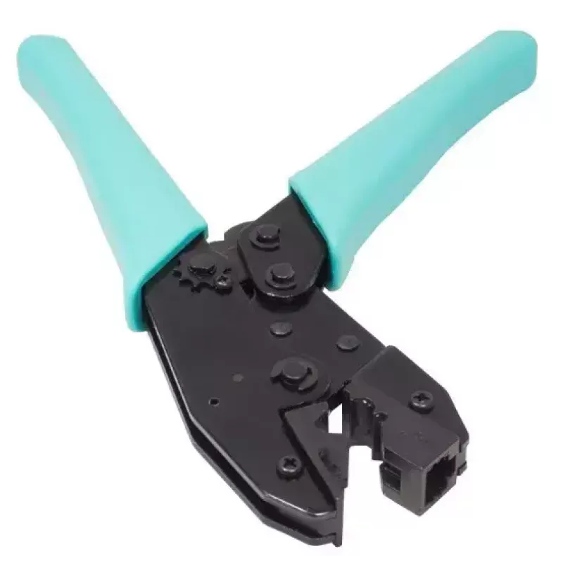 Kabelkrimptang Alcasa GC-N0096 zwart blauw