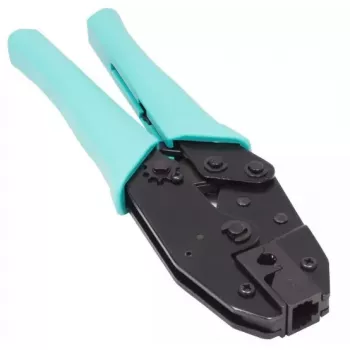 Kabelkrimptang Alcasa GC-N0096 zwart blauw