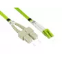 Glasvezelkabel Alcasa LW-820LS5 20 m LC SC groen