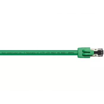 Netwerkkabel Alcasa 8080-075G groen 7,5 m Cat8.1 S/FTP