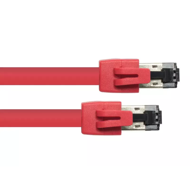 Netwerkkabel Alcasa 8080-150R rood 15 m Cat8.1 S/FTP