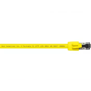 Netwerkkabel Alcasa 8080-150Y geel 15m Cat8.1 S/FTP