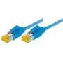 Tecline 5m Cat.6A netwerkkabel blauw Cat6a S/FTP RJ-45
