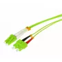 Glasvezelkabel Tecline 796LS00 LC SC OM5 0,5 m lichtgroen