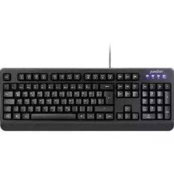 Perixx PERIBOARD-517 DE waterdicht stofdicht USB-toetsenbord, IP65, zwart