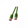 Netwerkkabel EFB Elektronik RJ45 S/FTP Cat6a groen 20 m