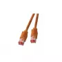 Netwerkkabel EFB Elektronik S/FTP RJ-45 Cat.6A oranje 7,5 m
