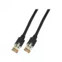 Netwerkkabel EFB Elektronik K8072.1 RJ-45 Cat5e 1 m zwart