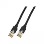 Netwerkkabel EFB Elektronik K8072.5 RJ-45 Cat5e 5 m zwart