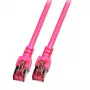 Netwerkkabel EFB Elektronik K5519.30 RJ-45 Cat6 30 m magenta