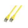 Netwerkkabel EFB Elektronik RJ45 S/FTP Cat5e RJ-45 10 m geel
