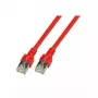 Netwerkkabel EFB Elektronik RJ45 S/FTP Cat5e rood 5 m