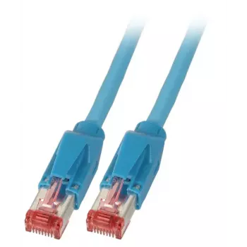 Netwerkkabel EFB Elektronik K8708BL.2 RJ-45 Cat6a 2 m blauw